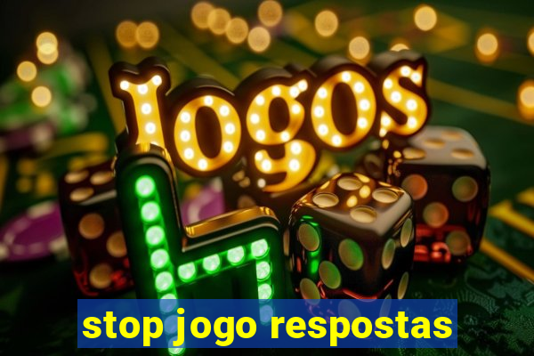 stop jogo respostas